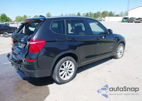 2017 BMW X3 xDrive28I from USA, damaged, VIN 5UXWX9C38H0T20466